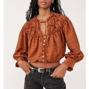 Free People Hailey Blouse